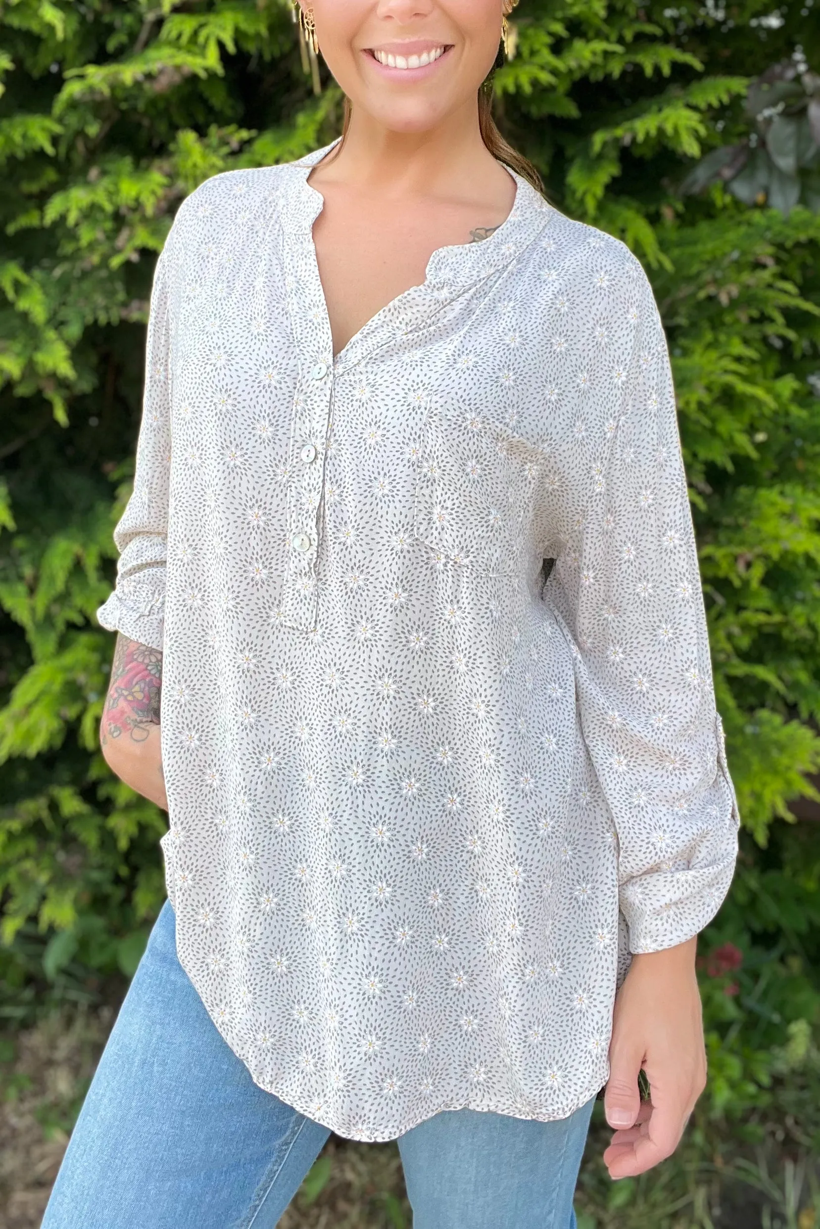 8053 Shirt | Magurit Sabbia | Skjorte fra Marta du Chateau