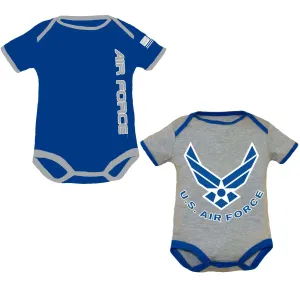 Air Force 2 pack Baby Bodysuits SKU 3300