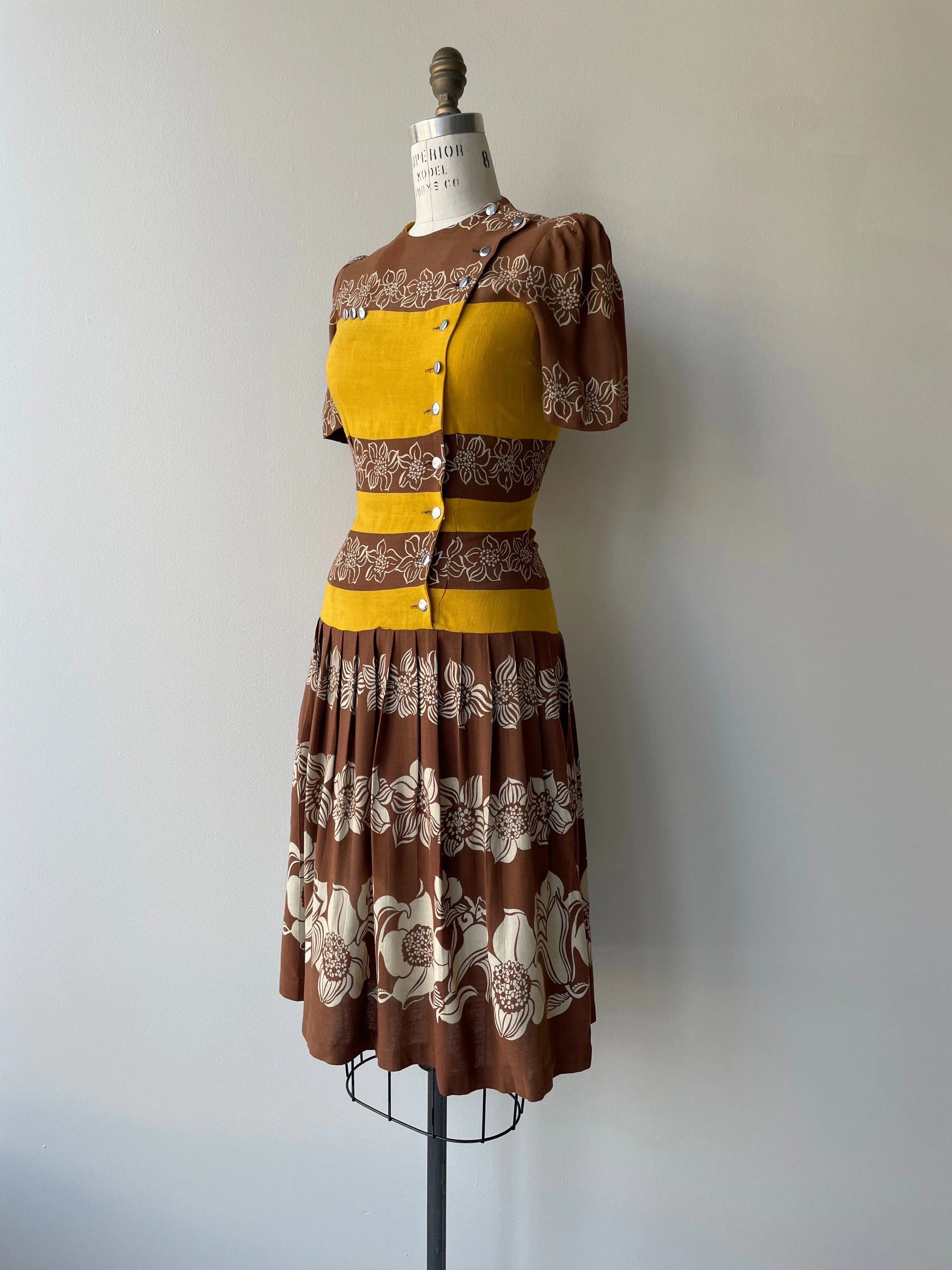 All Fall 1930s Dress