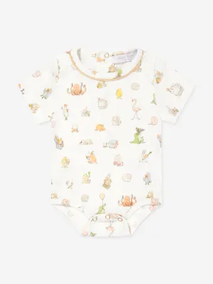 Atelier Choux Baby Classic Bodysuit in White