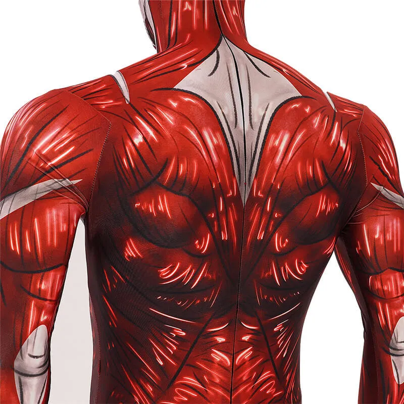 Attack on Titan Bodysuit Adult Lycra Zentai Jumpsuit Titan Muscle Cosplay Costumes BEcostume