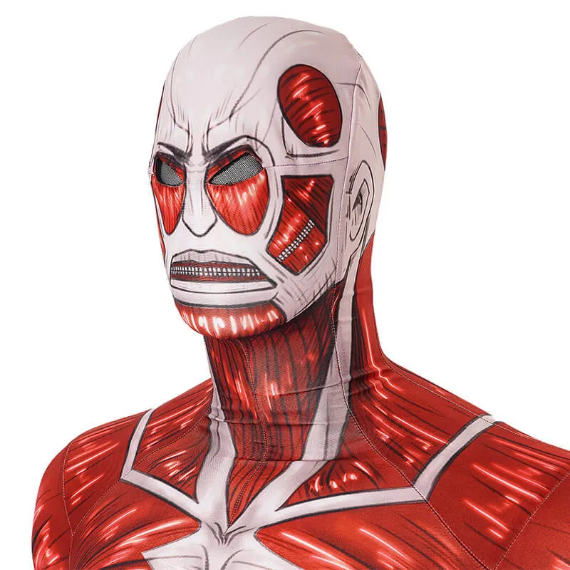 Attack on Titan Bodysuit Adult Lycra Zentai Jumpsuit Titan Muscle Cosplay Costumes BEcostume