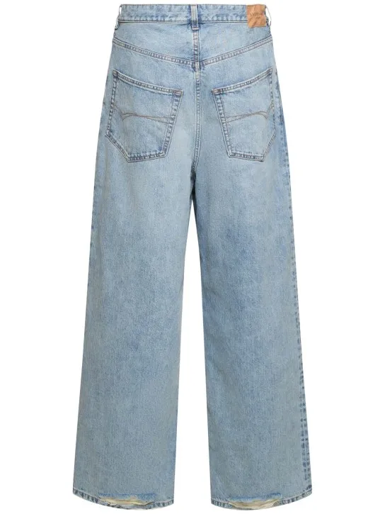 Balenciaga   Cotton baggy jeans 