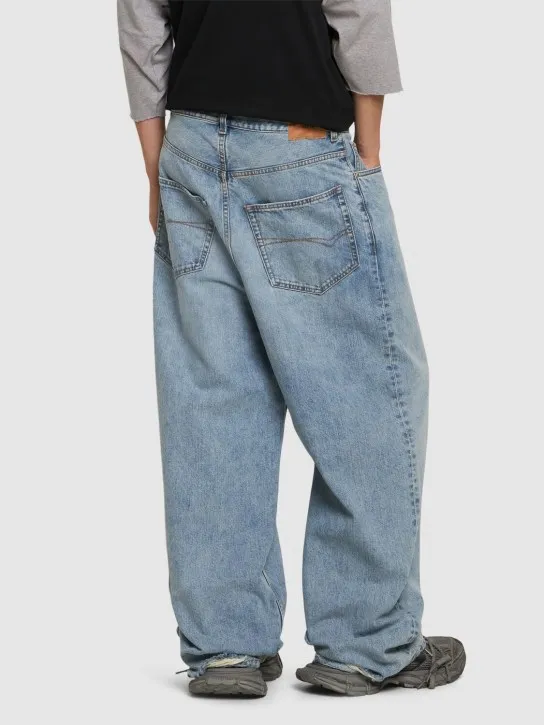 Balenciaga   Cotton baggy jeans 