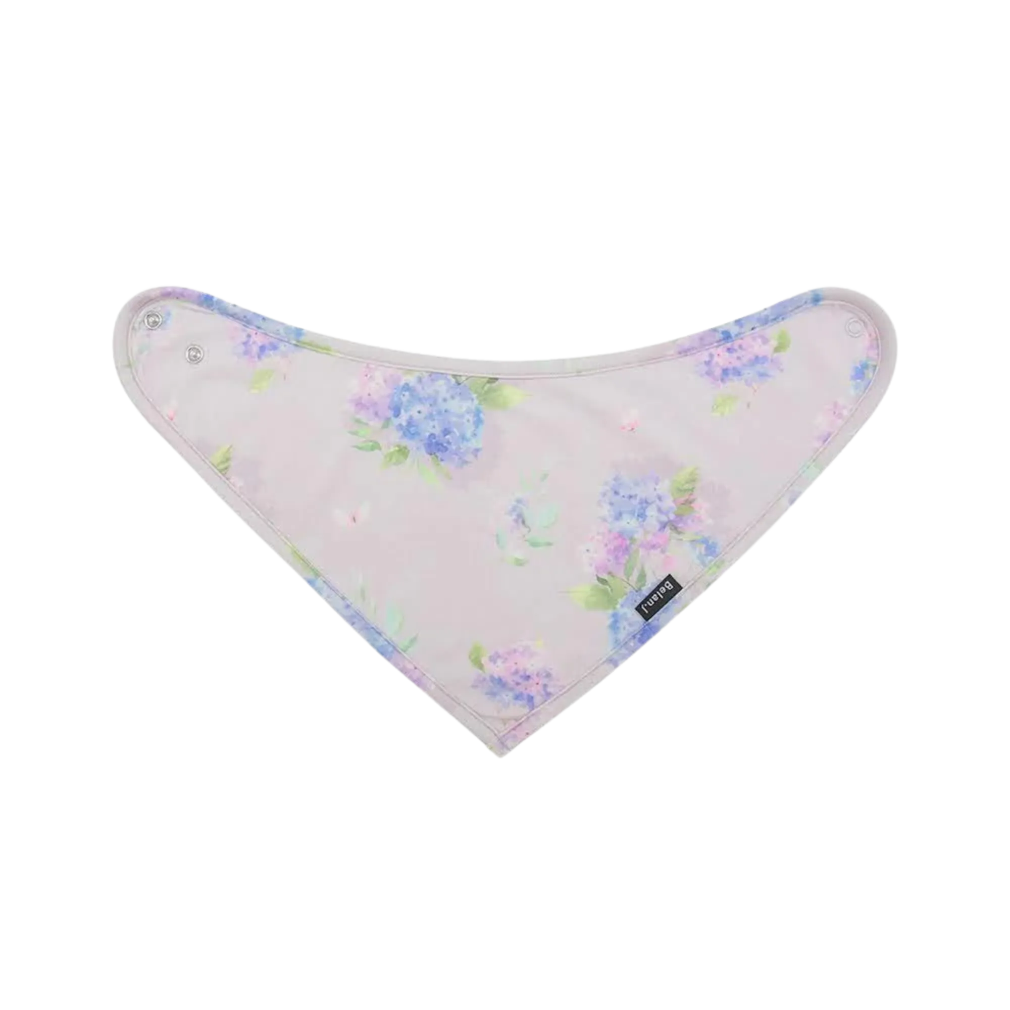 BELAN J Bandana Bib - Hydrangeas