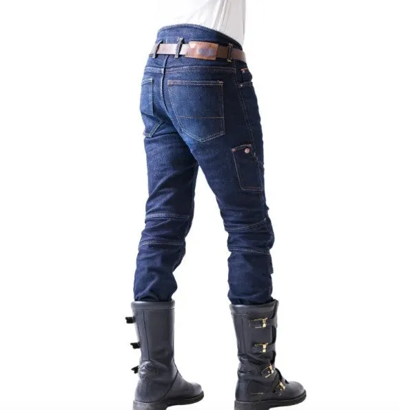 BOLID'STER "RIDE'STER V" Black Men's Motorcycle ARMALITH® Jeans