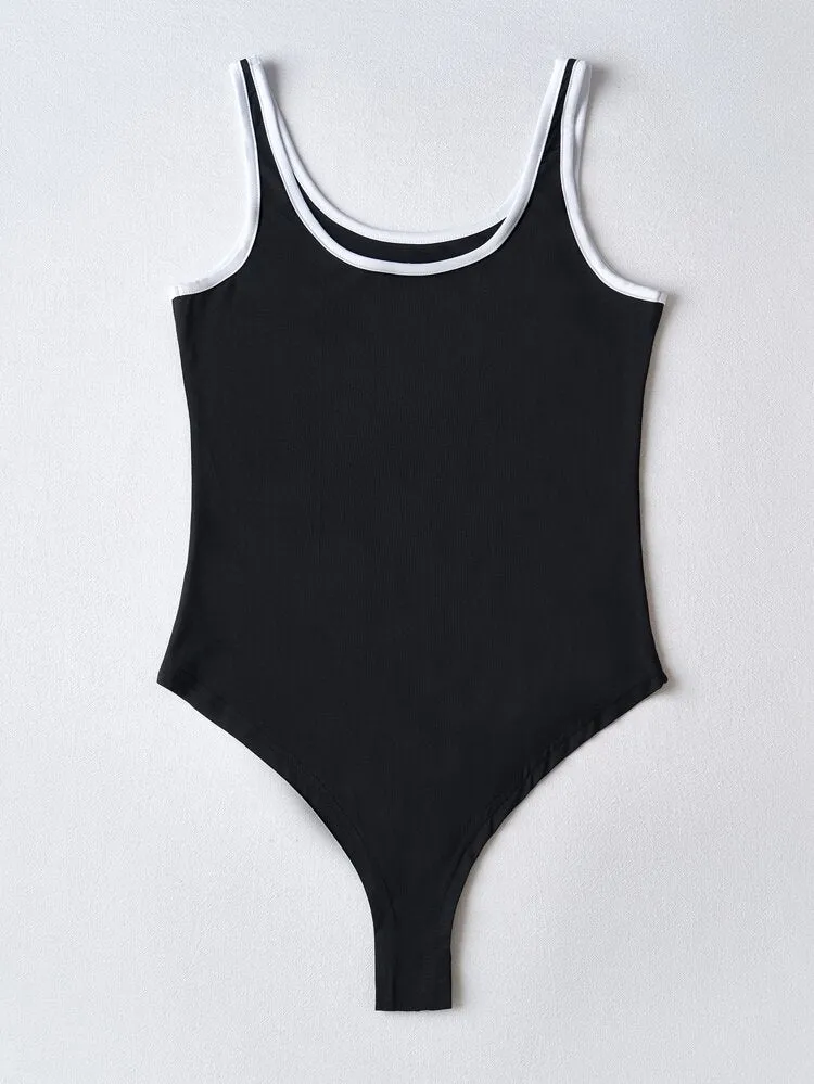 Brooklyn letter sports bodysuit