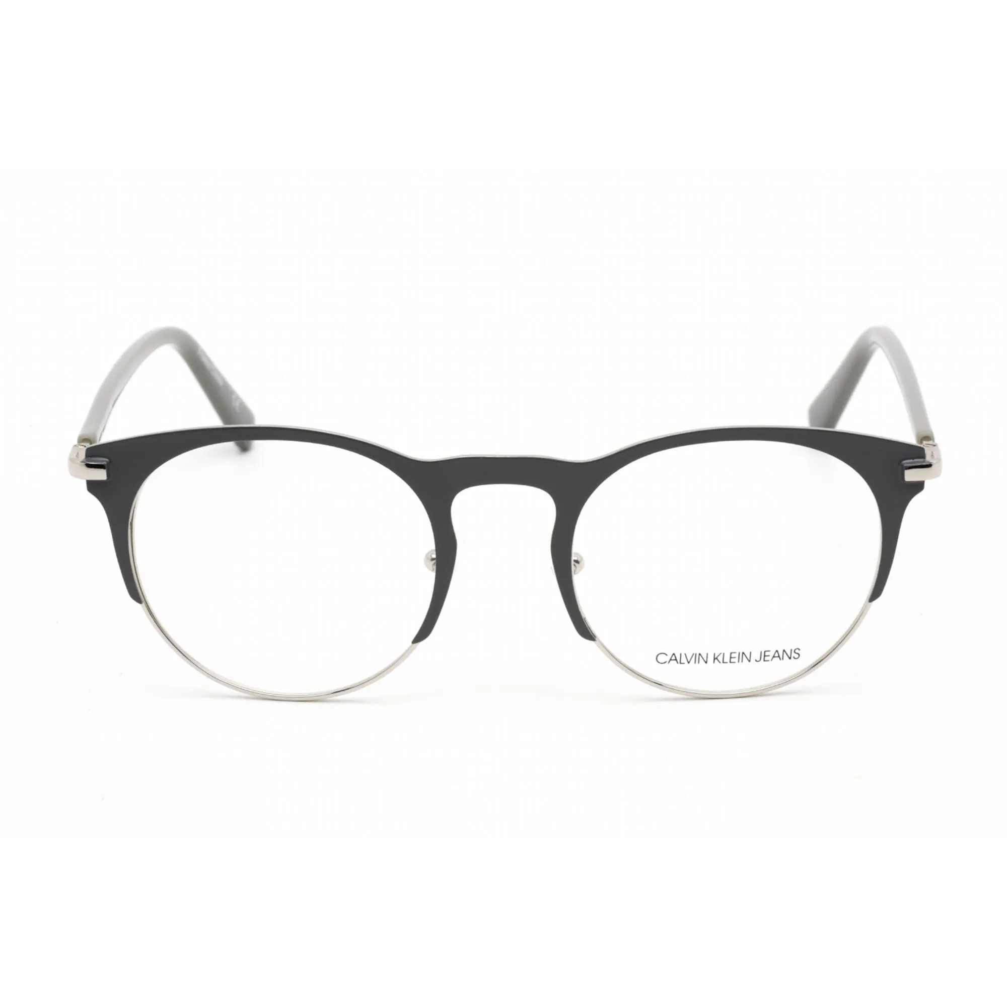 Calvin Klein Jeans Unisex Eyeglasses - Matte Charcoal and Grey Frame | CKJ19313 006