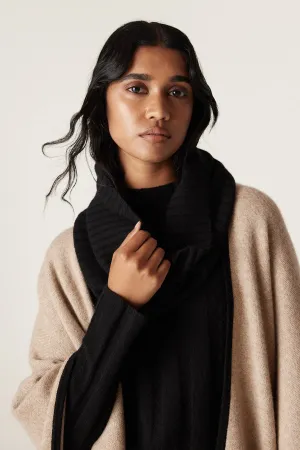 Cashmere Snood - Black