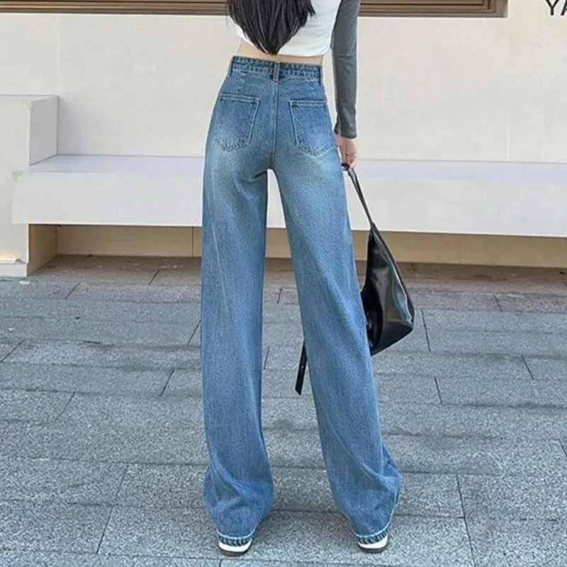 Casual Pink Blue Black Fashion Denim Jeans