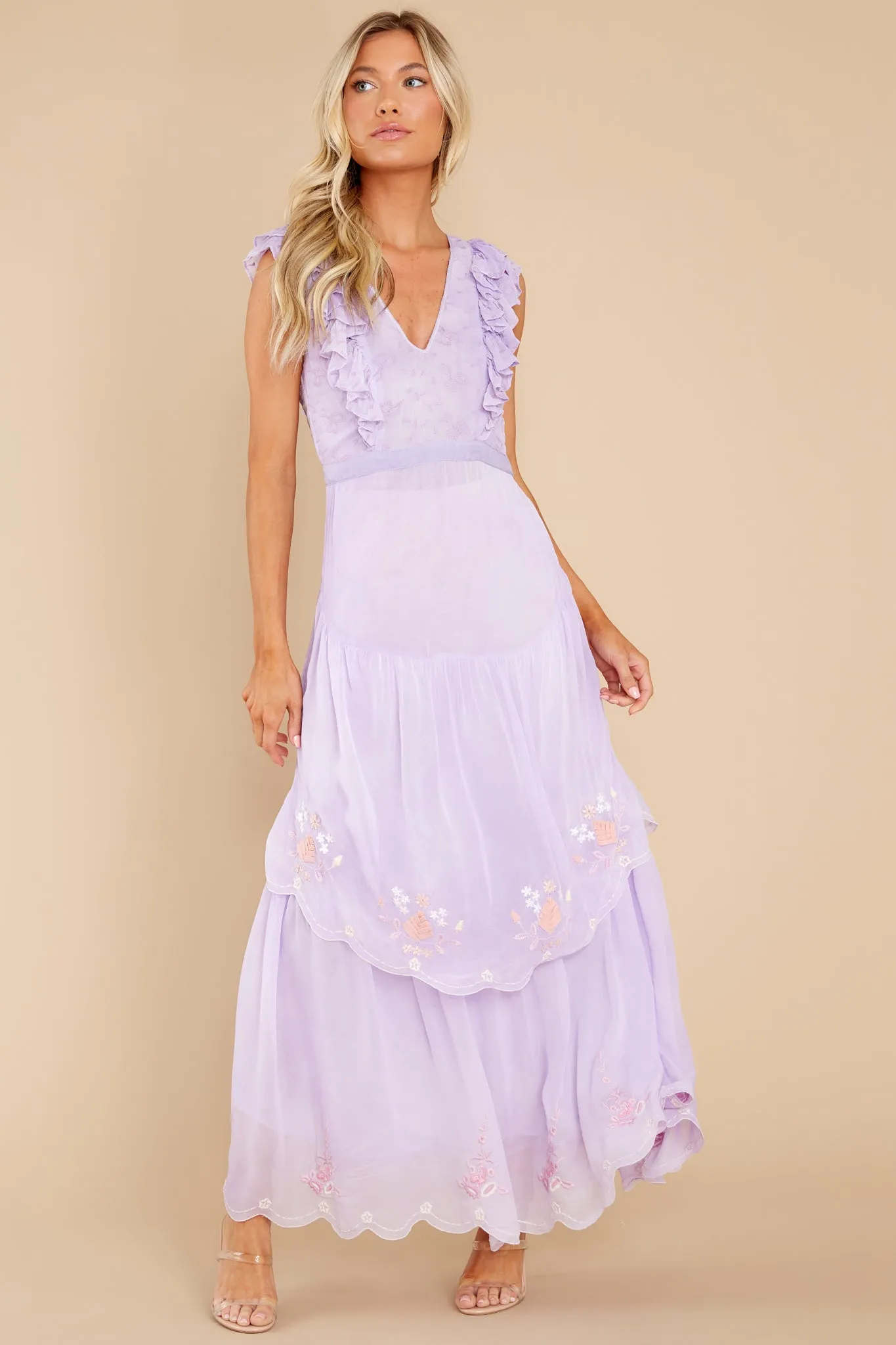 Chantelle Amethyst Maxi Dress