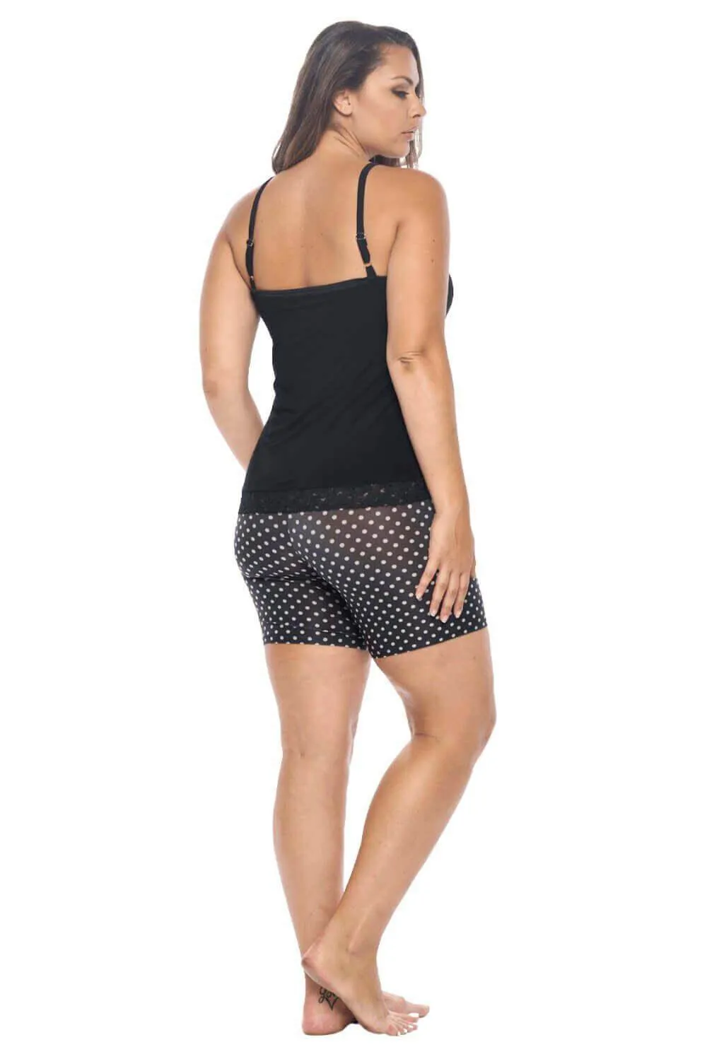 Classic Cooling Slip Short Slip Short 6" | Dots