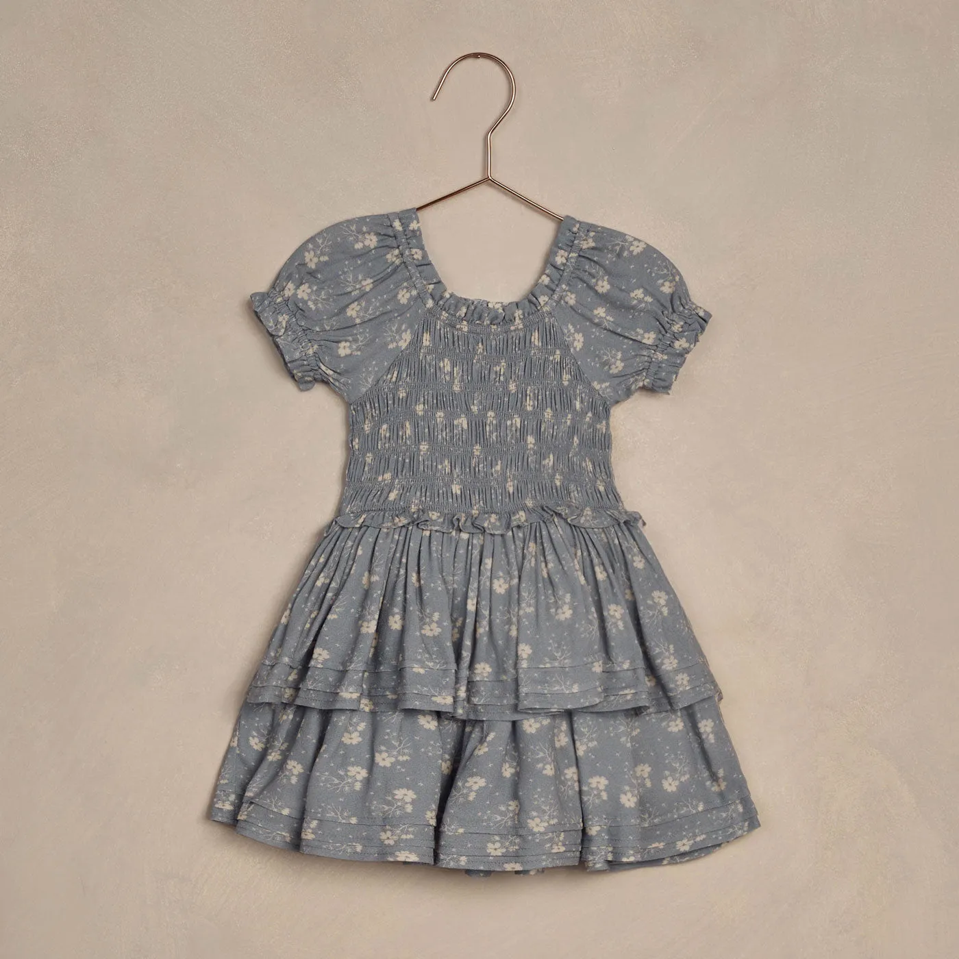 Cosette Dress - Blue Ditsy - Vintage Blue - FINAL SALE