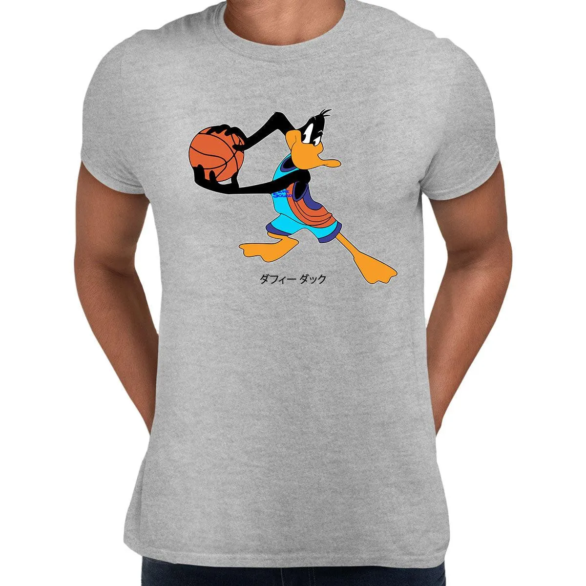 Daffy Duck Japanaise Tune Squad T-shirt Adult Movie