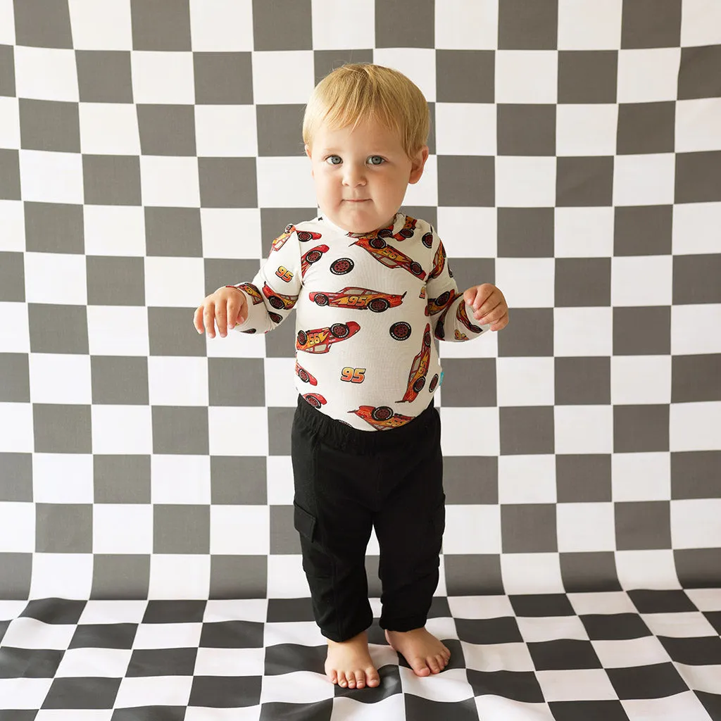 Disney Lightning McQueen Long Sleeve Bodysuit