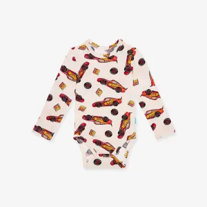 Disney Lightning McQueen Long Sleeve Bodysuit