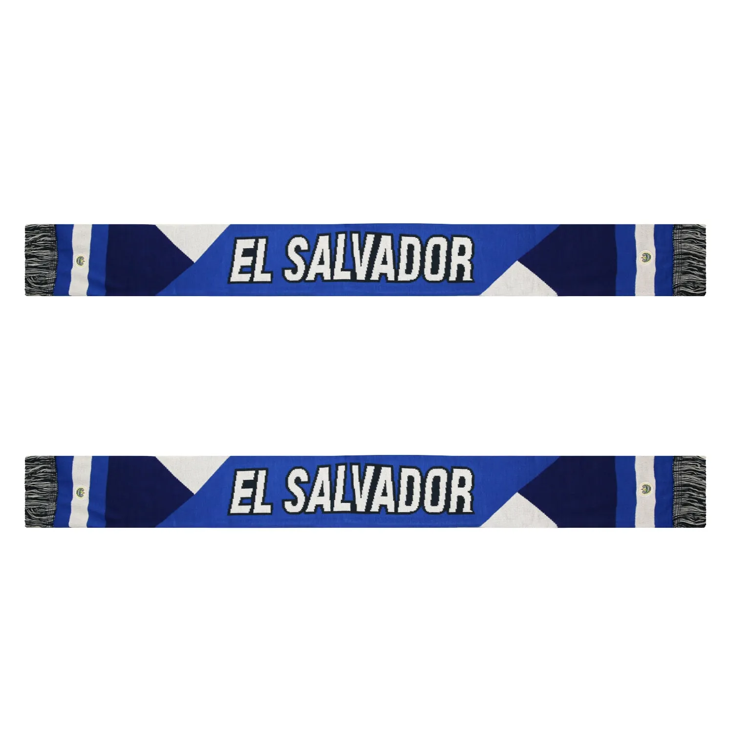 El Salvador Reversible Soccer Acrylic Knit Scarf