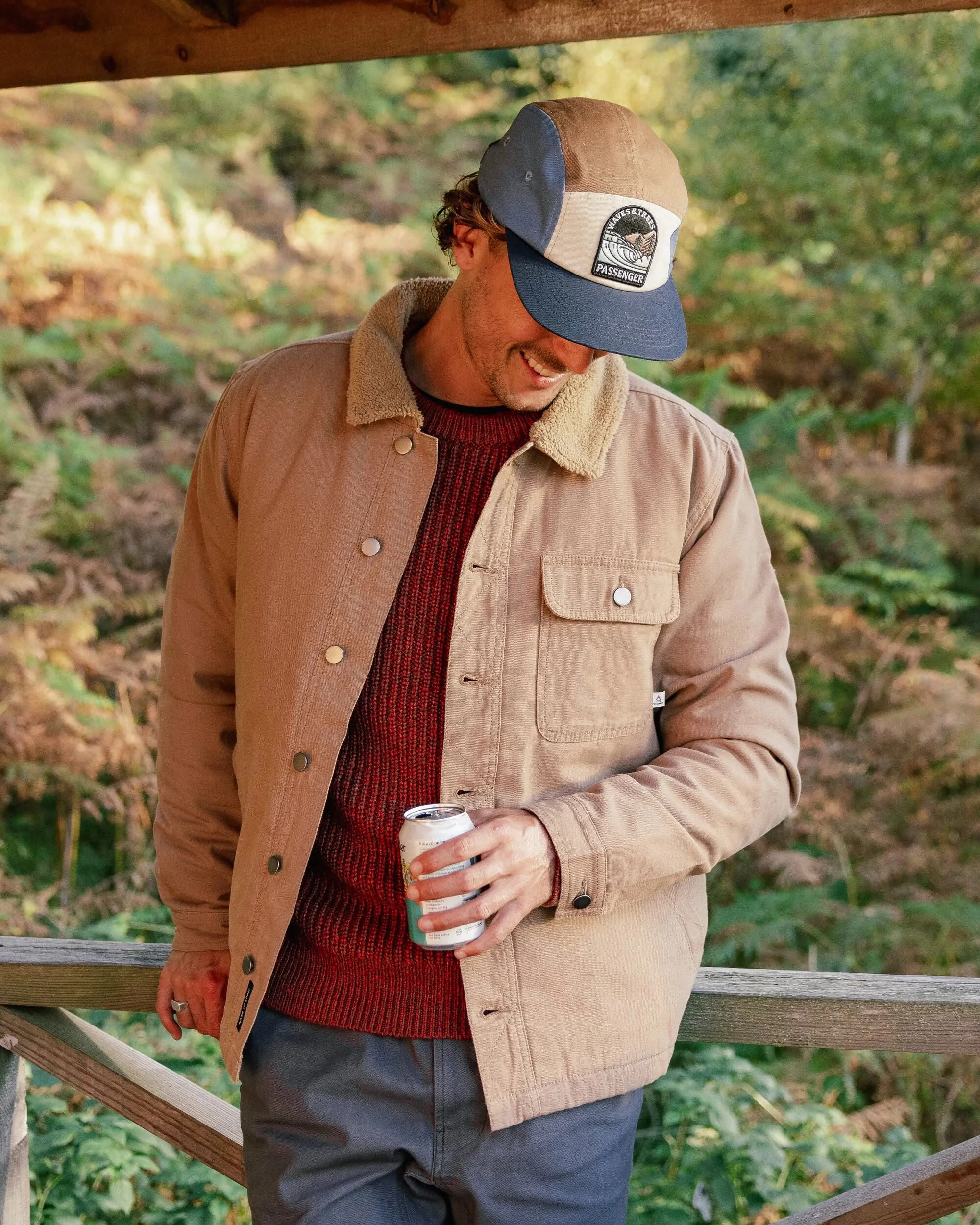 Falcon Organic Cotton Jacket - Toffee