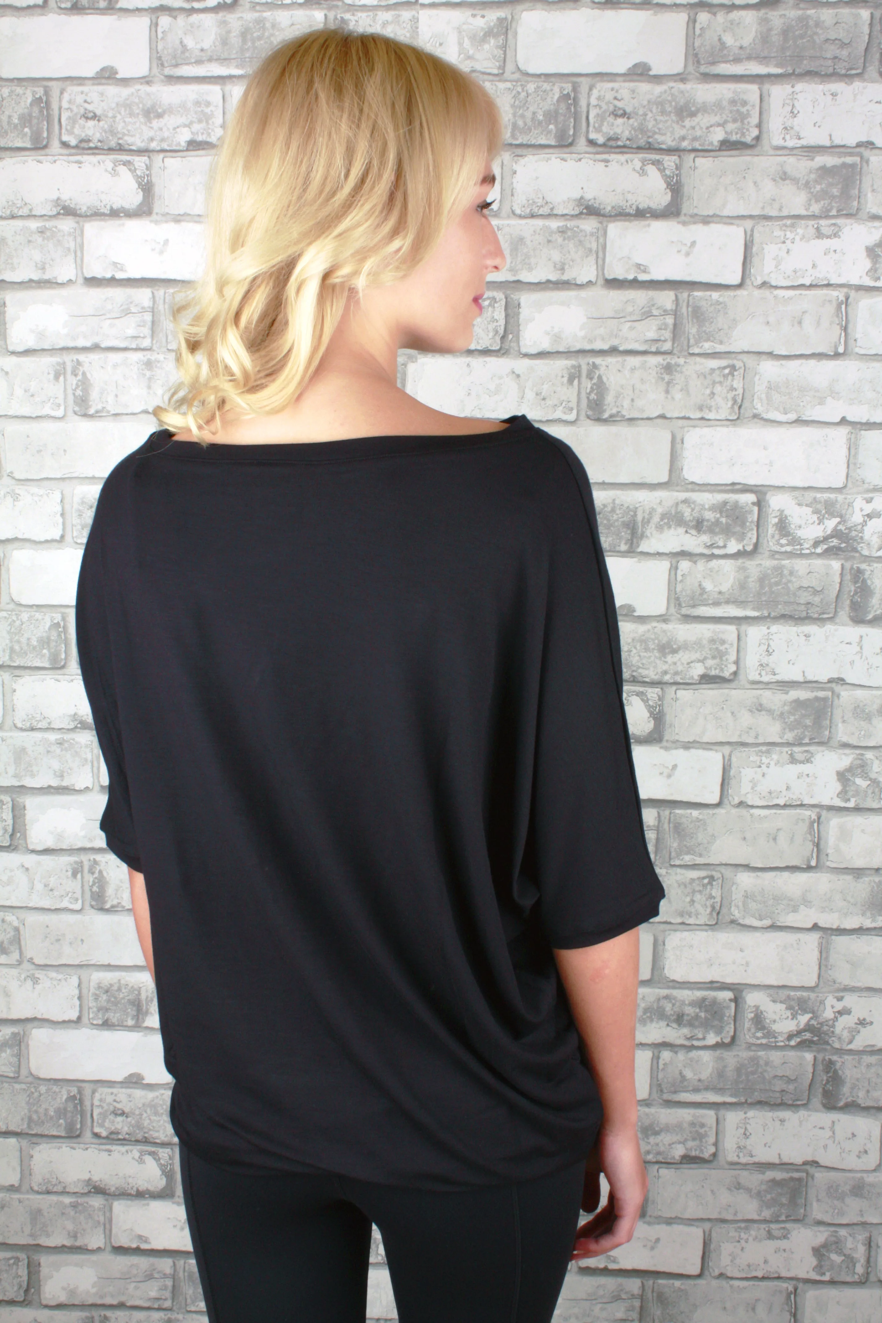 FANNIE BAMBOO-BLEND TOP-Restocked