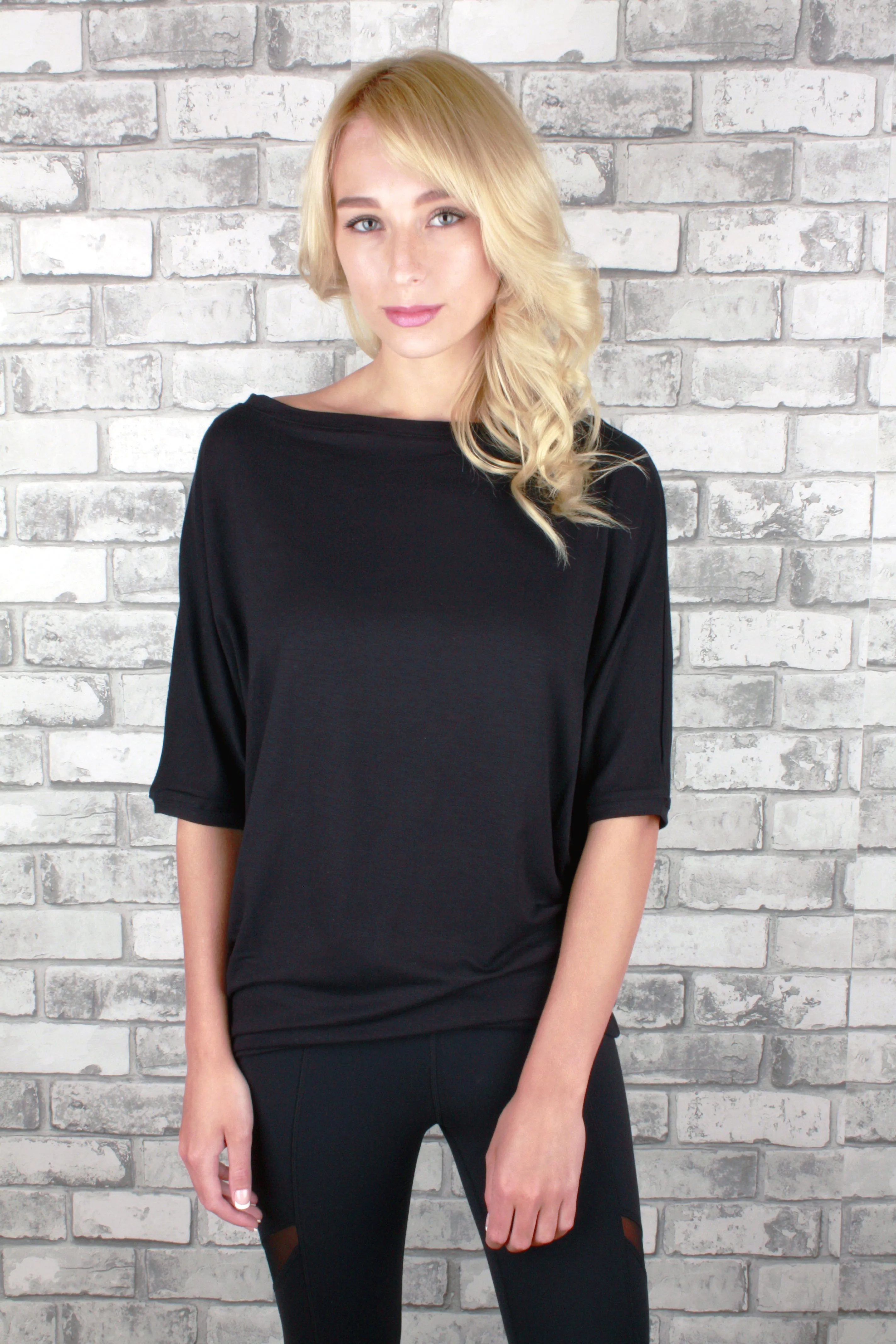 FANNIE BAMBOO-BLEND TOP-Restocked