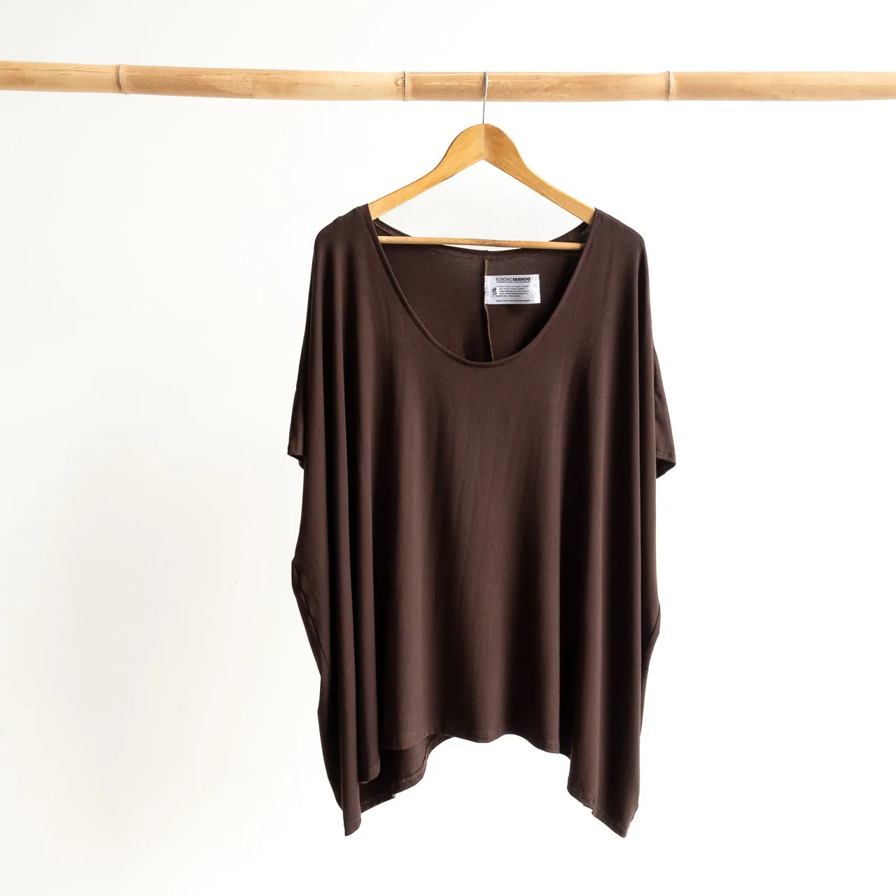 Find Your Flow Drape Top by KOBOMO Bamboo