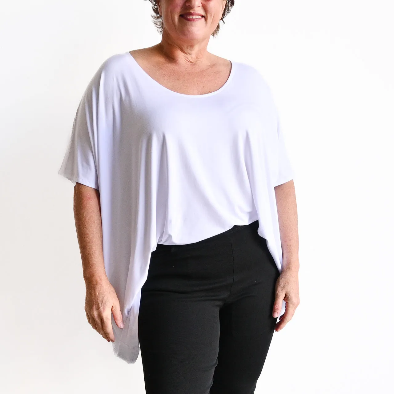 Find Your Flow Drape Top by KOBOMO Bamboo