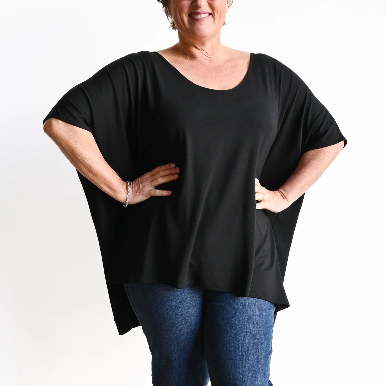 Find Your Flow Drape Top by KOBOMO Bamboo