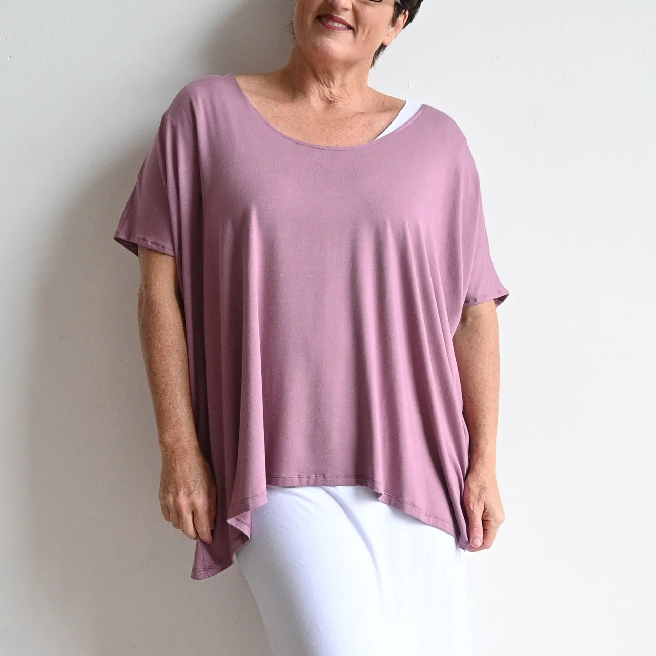 Find Your Flow Drape Top by KOBOMO Bamboo