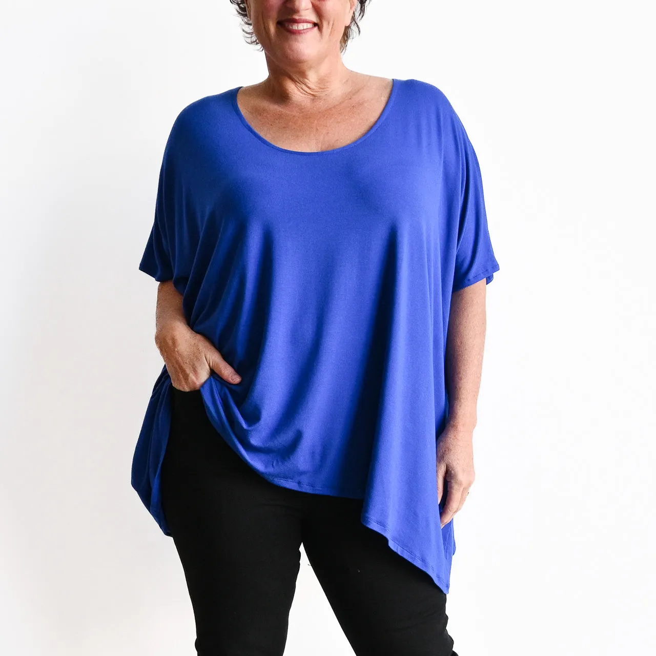 Find Your Flow Drape Top by KOBOMO Bamboo