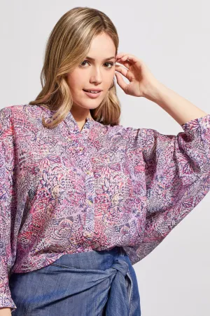 Flowy Dolman Sleeve Blouse