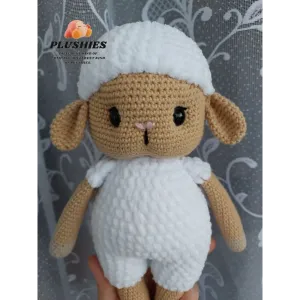 Fluffy Crochet Sheep