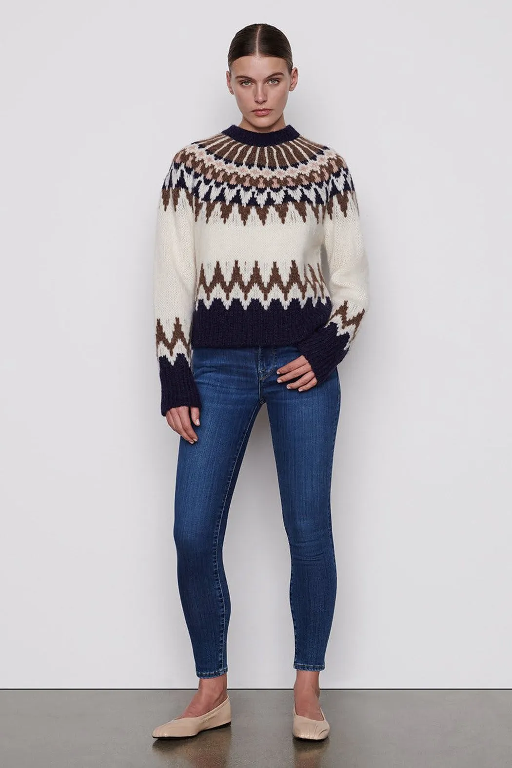 Frame - Fairisle Crew Sweater