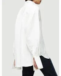 FRAME - Pleated Clean Collar Blouse