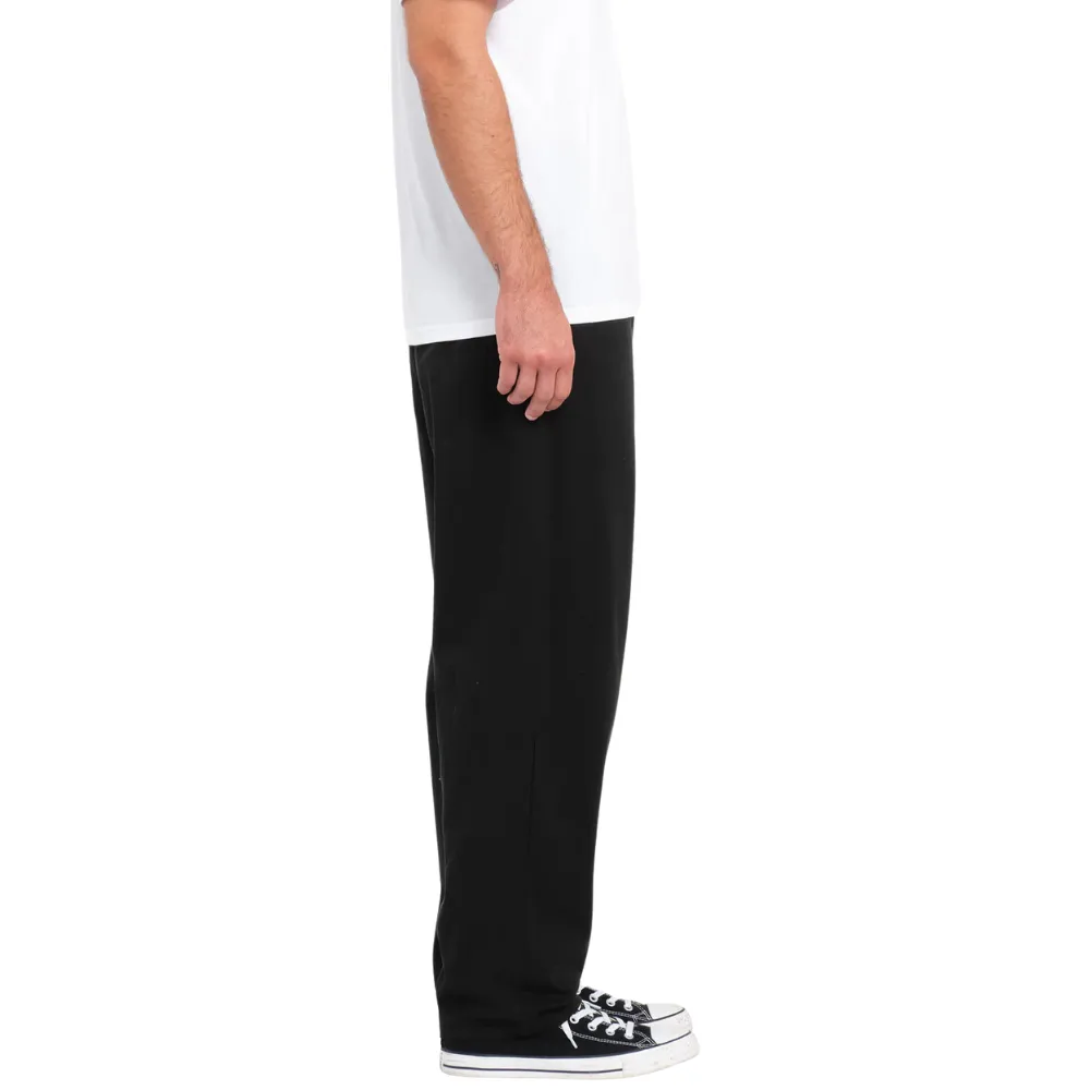 Freazy Loose Elastic Waist Pant Black