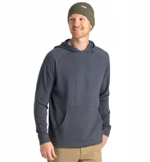 Free Fly Men's Bamboo Lightweight Fleece Hoodie in Fatigue