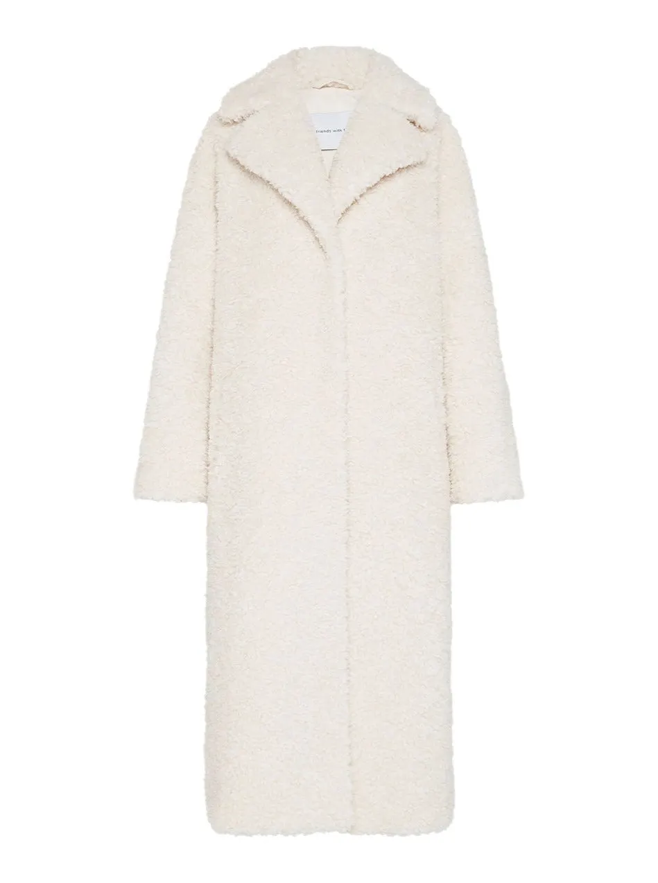 Friends with Frank Henrietta Coat in Cream