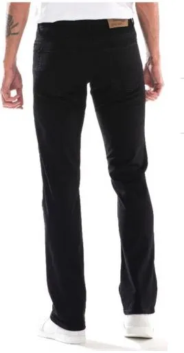 Full Blue Brand Men's Regular Fit Black Stretch Jeans