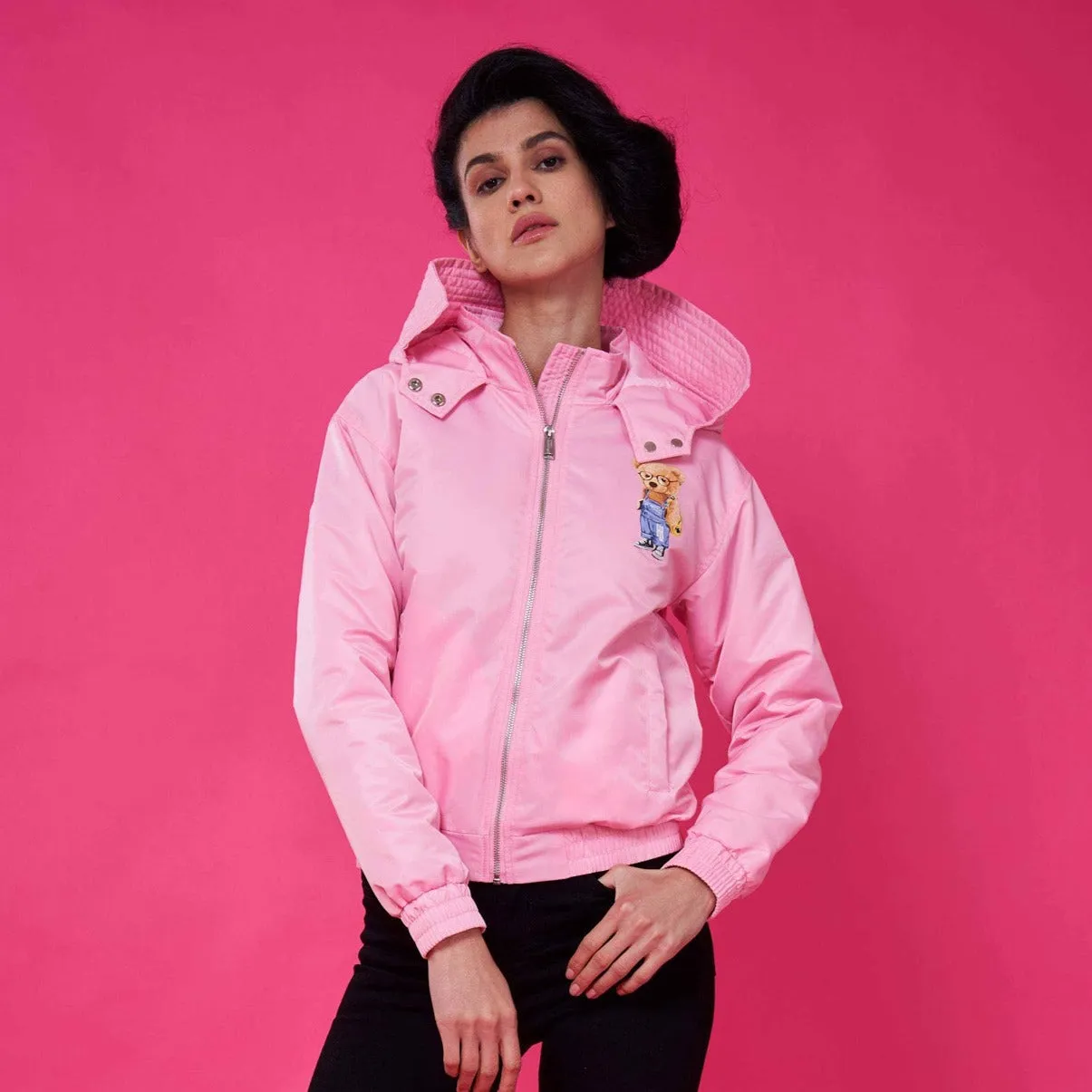 HL Ted H Bomber Jacket Pink