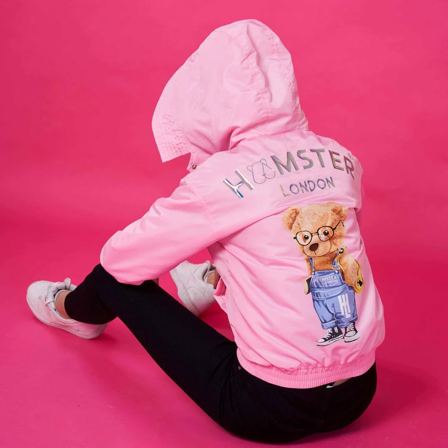 HL Ted H Bomber Jacket Pink