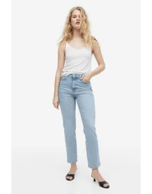 HM Slim Mom Jeans Light Wash