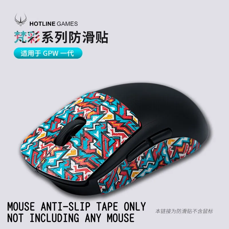 Hotline games Anti Slip Mouse Grip Tape Sticker for Logitech Go Pro Wireless X V1 V2 GPW G304 G403 G903 G900 G102 G603 G703