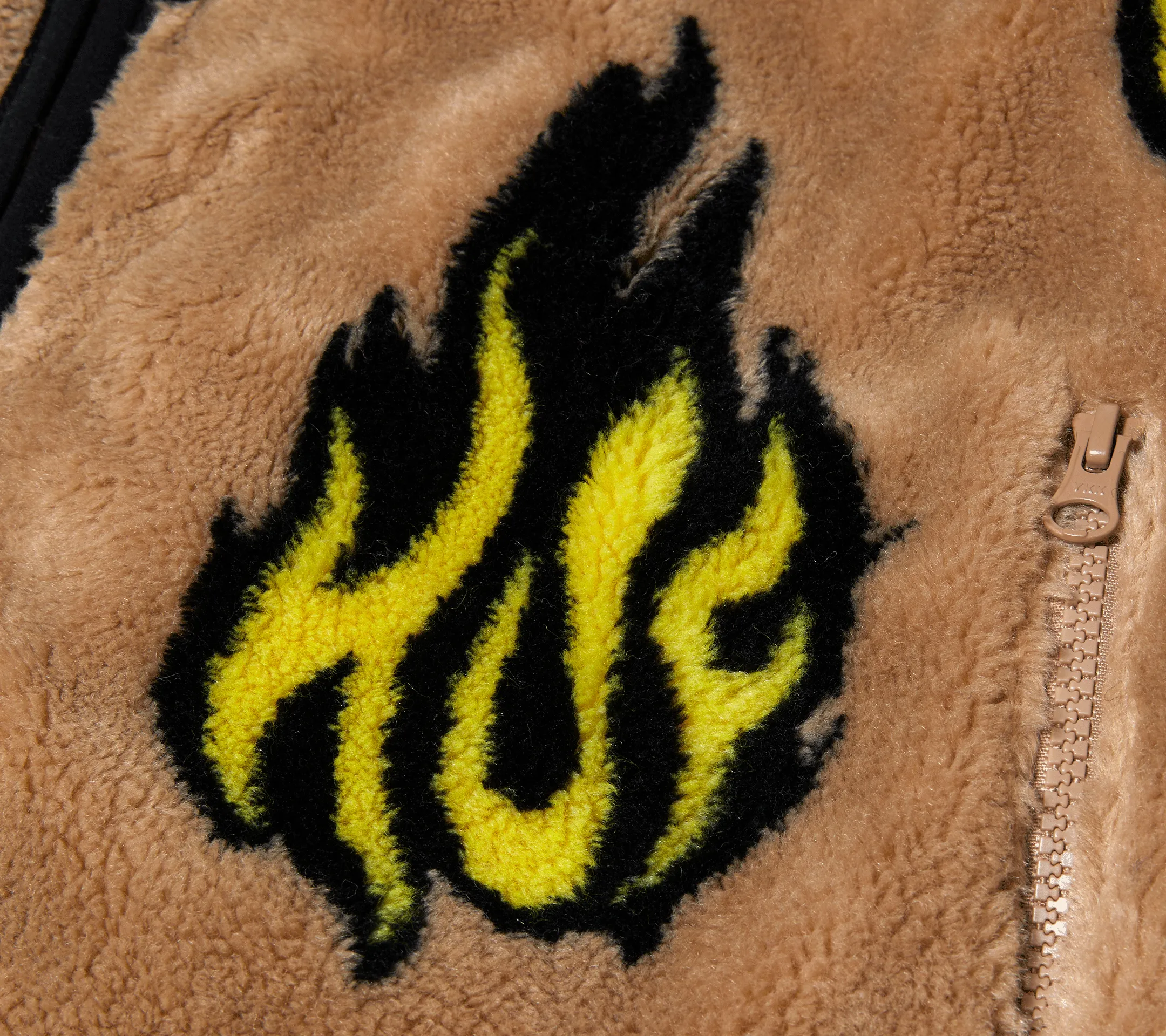 HUF Flamin' Zip Sherpa Fleece