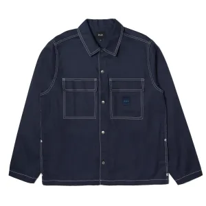 Huf Mason Shacket Navy