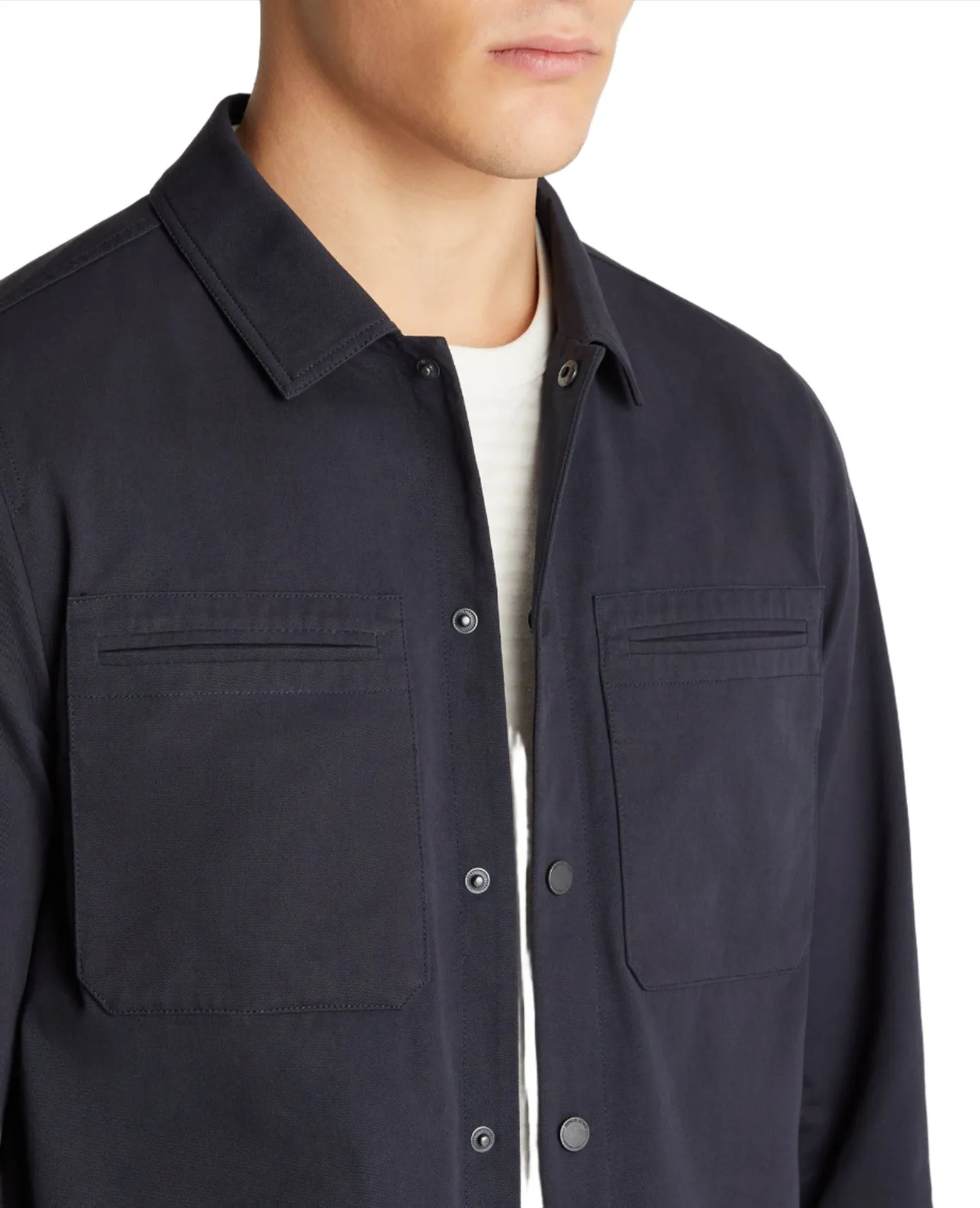 ID24430-Remus Navy Overshirt