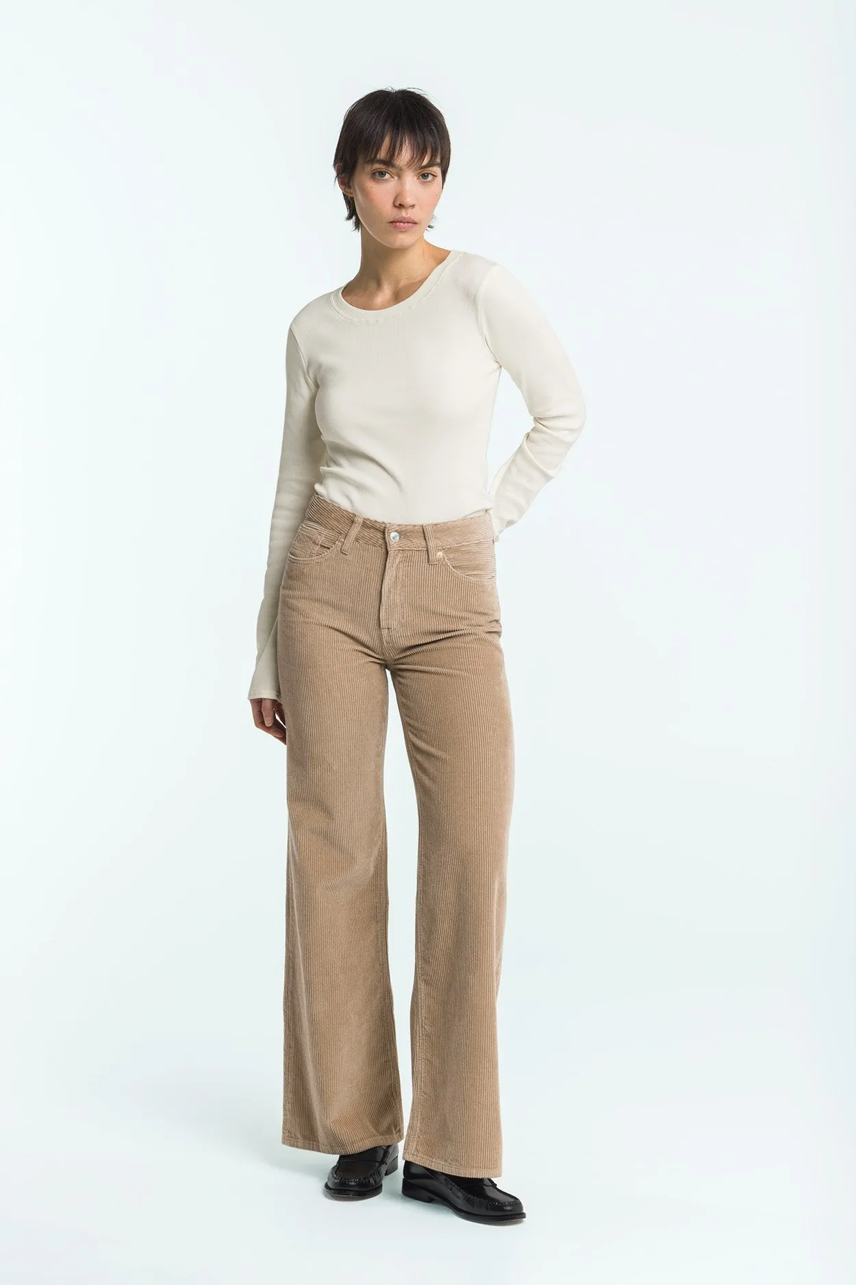 Jane Jeans Silver Mink Beige