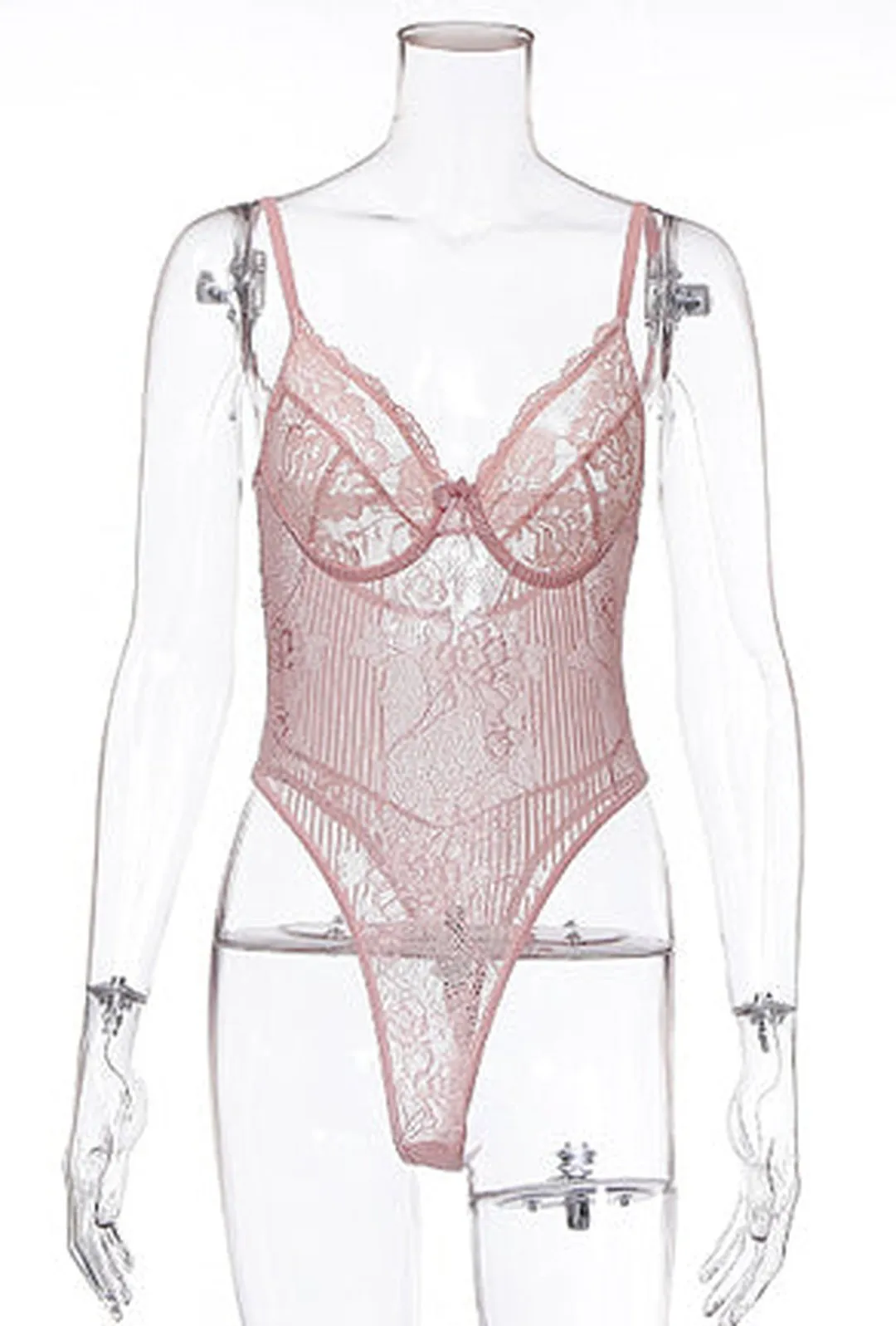 JESSIE - LACE LINGERIE BODYSUIT