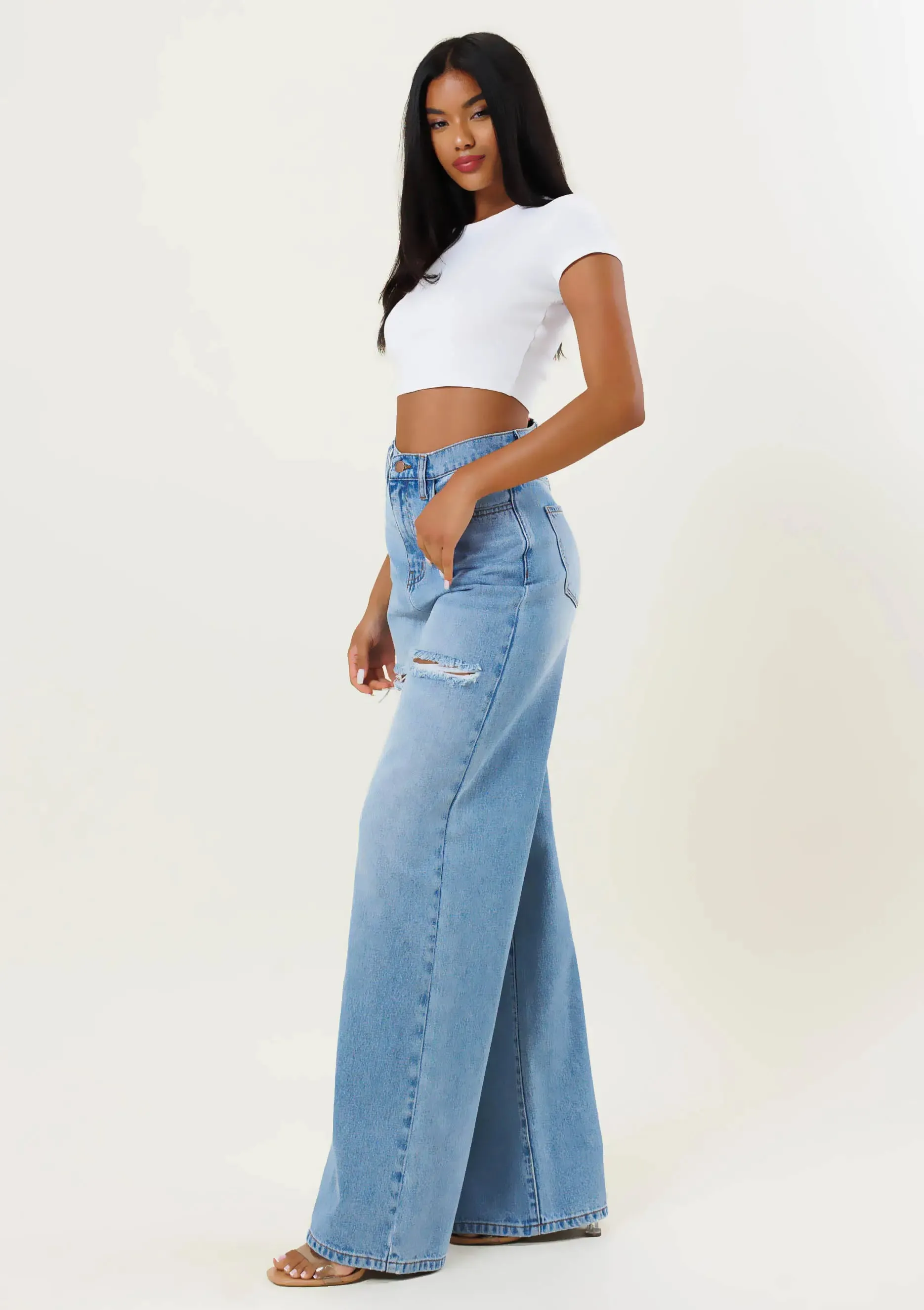 Kehlani Wide Jeans-Vibrant M.I.U