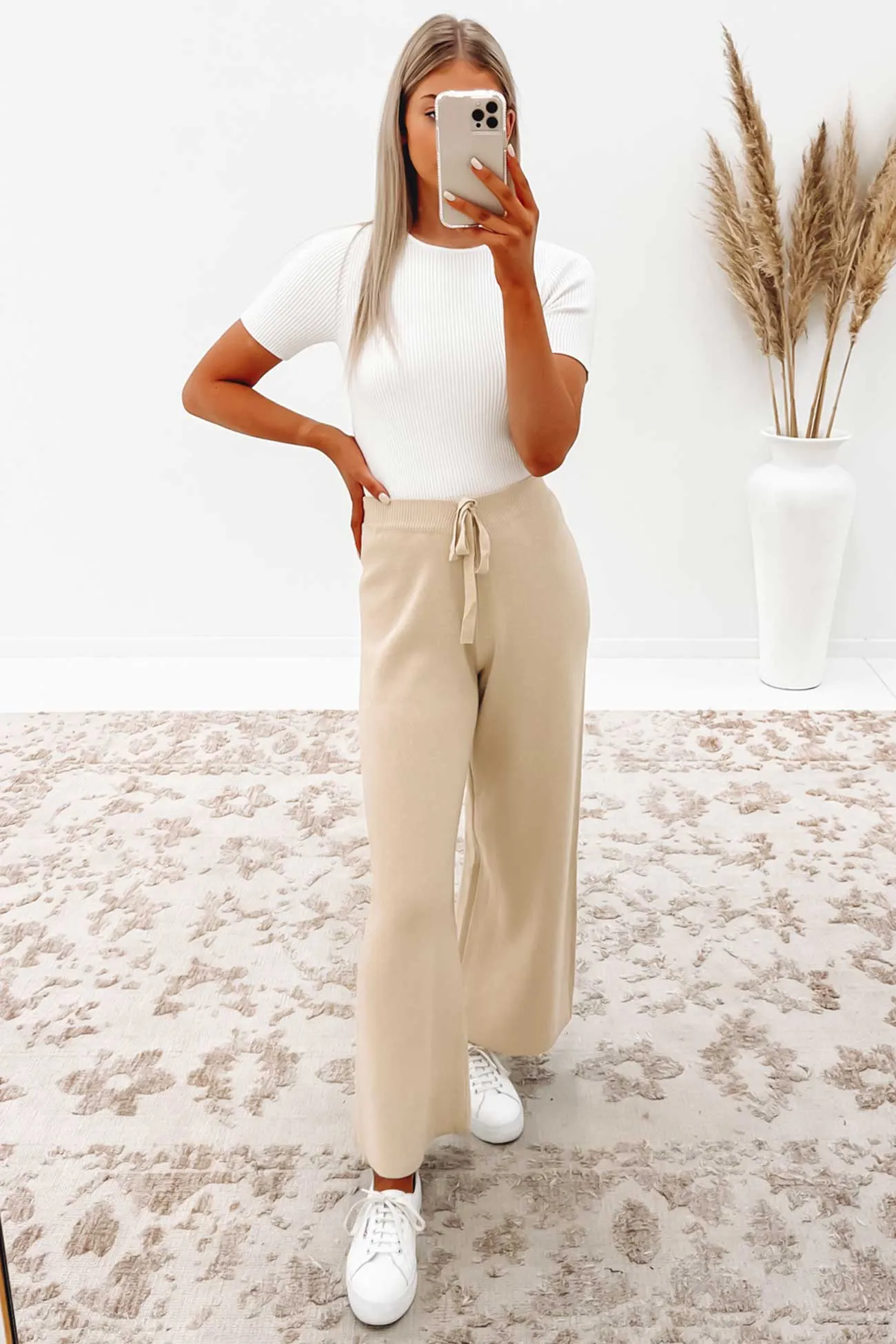 Kinsley Knit Pant Oatmeal