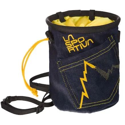 La Sportiva Jeans Chalk Bag  Basic Blue | Buy La Sportiva Jeans Chalk Bag  Basic Blue here | Outnorth