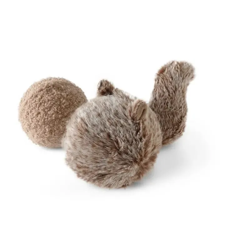 LAMBWOLF COLLECTIVE - SQUIRREL POP DOG TOY